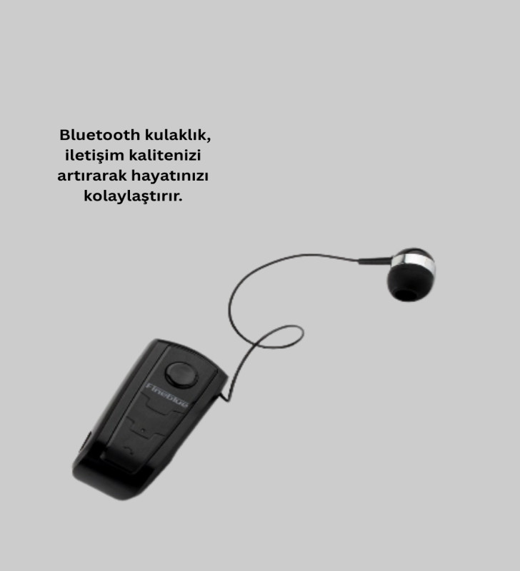 Ergonomik Bluetooth Kulaklık – 8 Saat Konuşma, Gürültü Azaltıcı Mikrofon - Lisinya