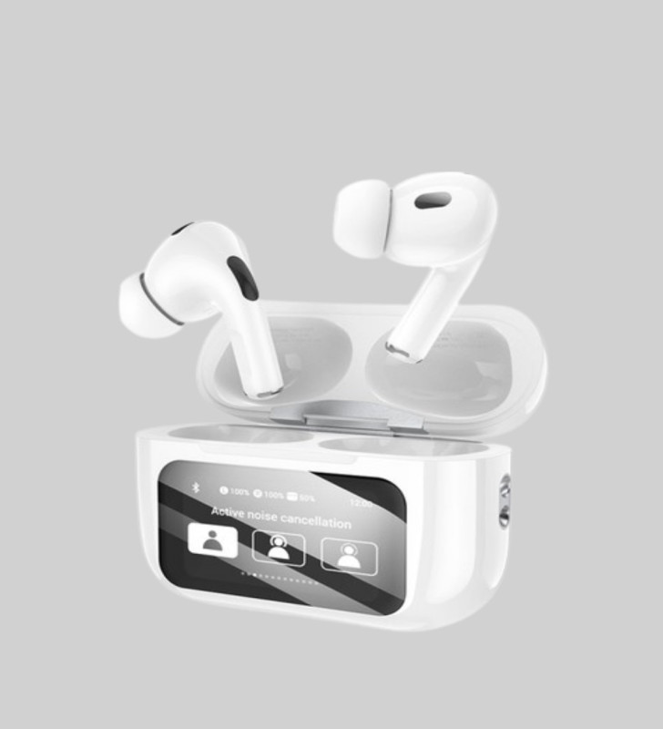 Dokunmatik Ekranlı Bluetooth Kulaklık – ANC, Suya Dayanıklı, Powerbank Kutulu - Lisinya