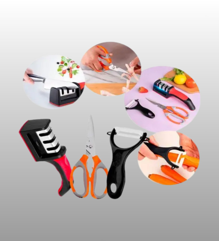 3’lü Mutfak Makası Seti - Lisinya