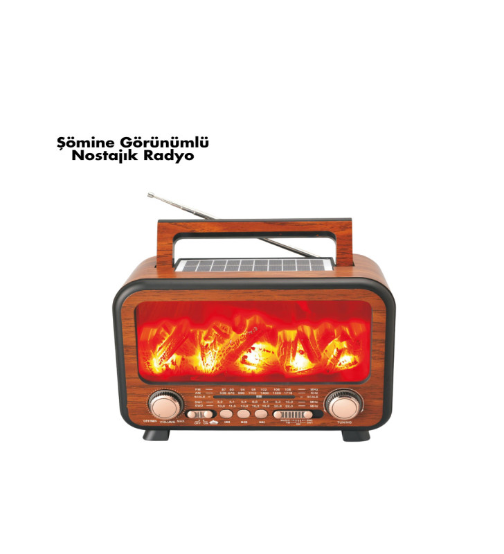 Alev Efektli Bluetooth Hoparlör - Lisinya