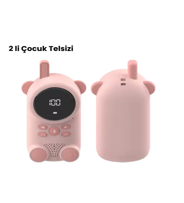 LCD Ekranlı Bebek m2 Telsizi - Lisinya