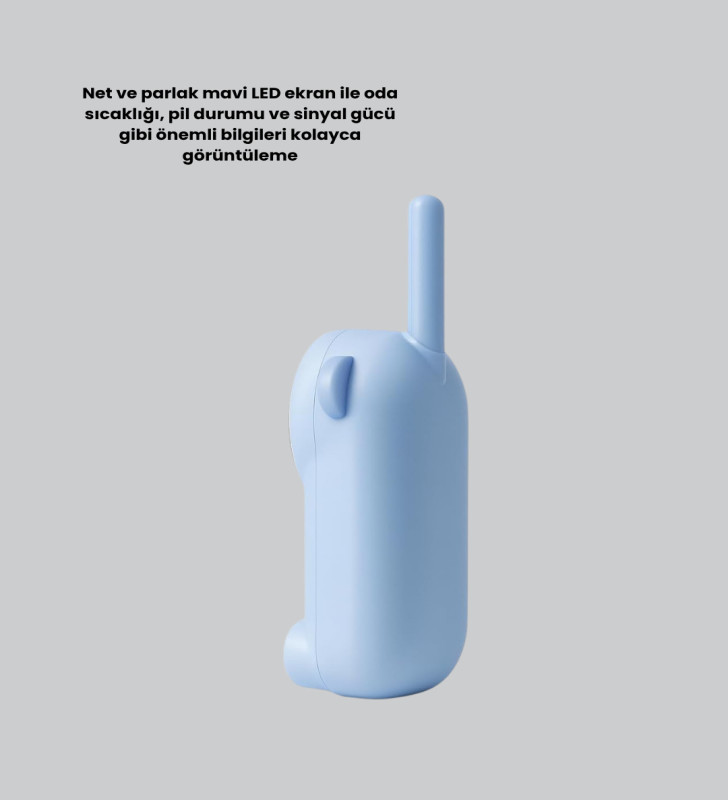 LCD Ekranlı Bebek m2 Telsizi - Lisinya