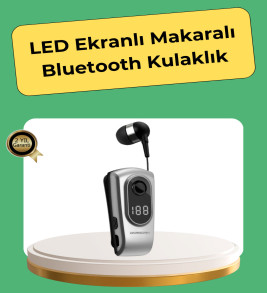 Kablosuz Bluetooth 5.2 Kulaklık – Titreşimli Uyarı ve Uzun Pil Ömrü - Lisinya