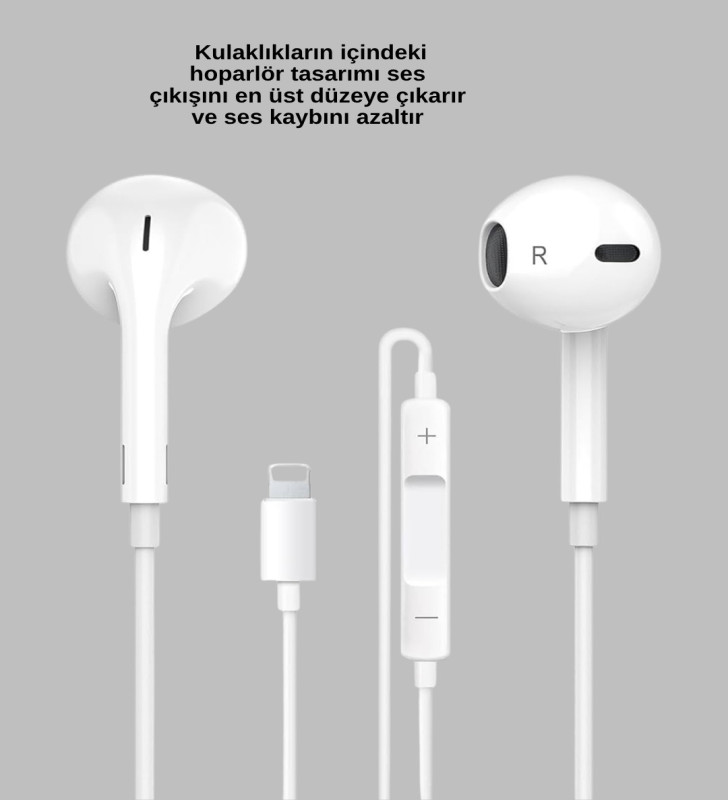 Ergonomik Tasarımlı Stereo Ses Performanslı Kablolu Kulaklık - Lisinya