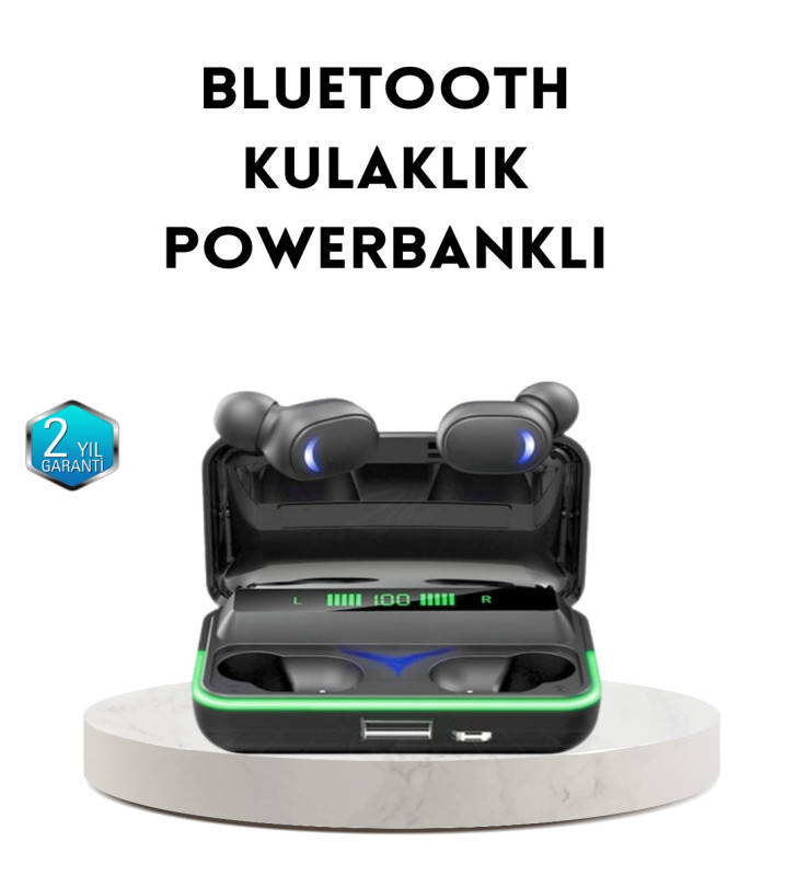Oyun ve Müzik İçin E10 Bluetooth Kulaklık – 5.1 Bağlantı, Uzun Pil Ömrü - Lisinya