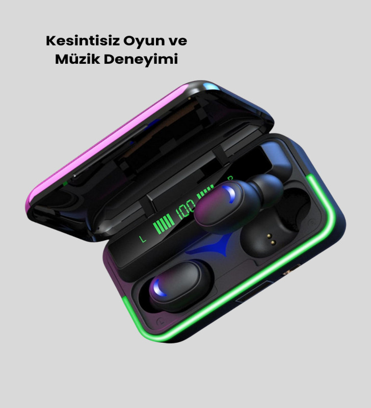 E10 Powerbank Bluetooth Kulaklık – Düşük Gecikmeli Oyun ve Müzik Deneyimi - Lisinya