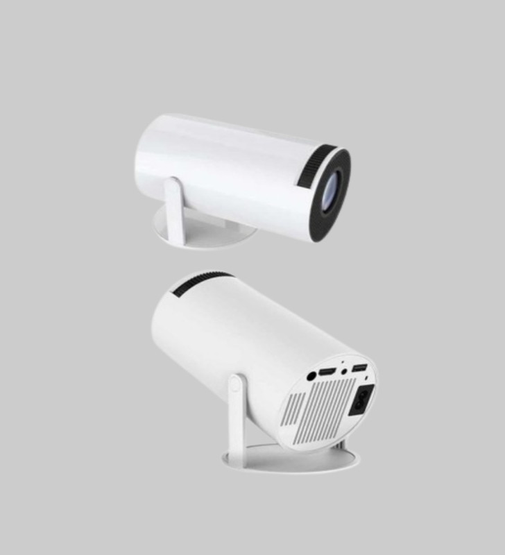 Full HD 4K Destekli Akıllı Projeksiyon – 130 inç Ekran, Uzun Ömürlü Ampul ve Çoklu Giriş - Lisinya