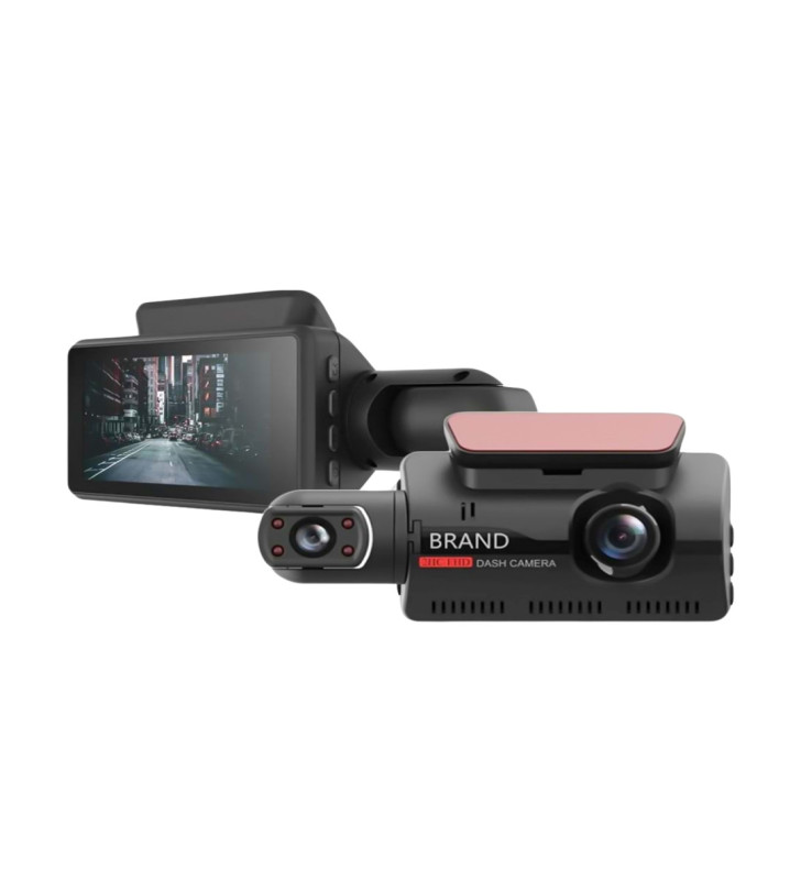 3 inç IPS Ekranlı Full HD Araç Kamerası – WiFi, Gece Görüş ve Hareket Algılama Özellikli Dashcam - Lisinya
