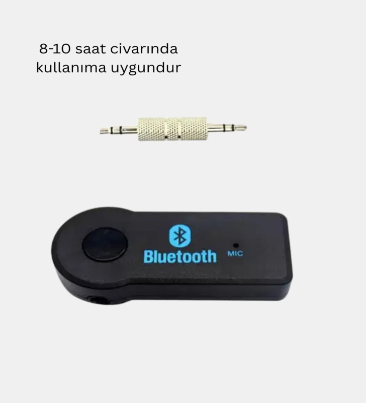 Car Bluetooth AUX Oto MP3 Player Kablosuz Müzik ve Görüşme Cihazı - Lisinya