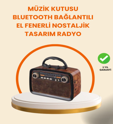 Bluetooth Hoparlör – Kablosuz Bağlantı, Geniş Ses Alanı, Radyo Destekli, Hafif ve Taşınabilir - Lisinya