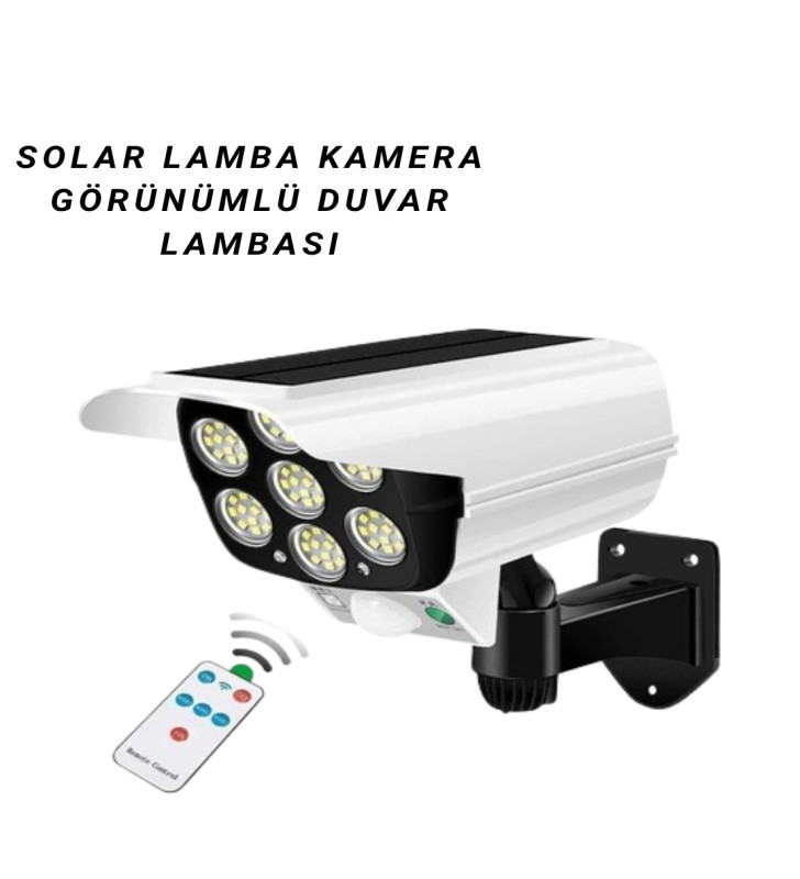 KAMERA GÖRÜNÜMLÜ BAHÇE LAMBA - Lisinya