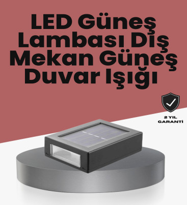 Bahçe ve Balkon İçin Güneş Enerjili Lamba - Lisinya