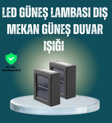 Suya Dayanıklı Güneş Enerjili Bahçe Lambası - Lisinya