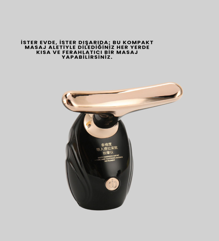 Cilt Bakımına Özel Masaj Aleti – Kompakt, Taşınabilir ve Sessiz Kullanım - Lisinya