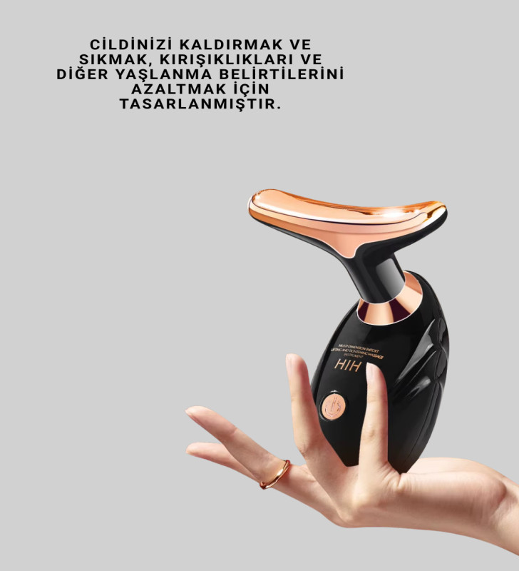 Cilt Bakımına Özel Masaj Aleti – Kompakt, Taşınabilir ve Sessiz Kullanım - Lisinya