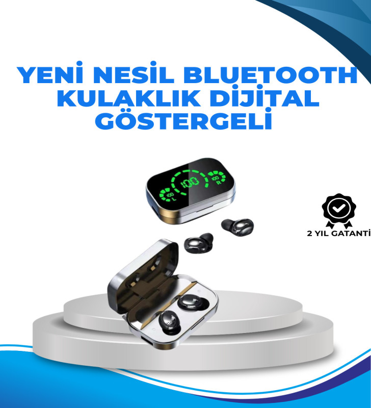 Gürültü Engelleyici Bluetooth Kulaklık – Akıllı Ekranlı, HiFi Ses Kalitesi - Lisinya
