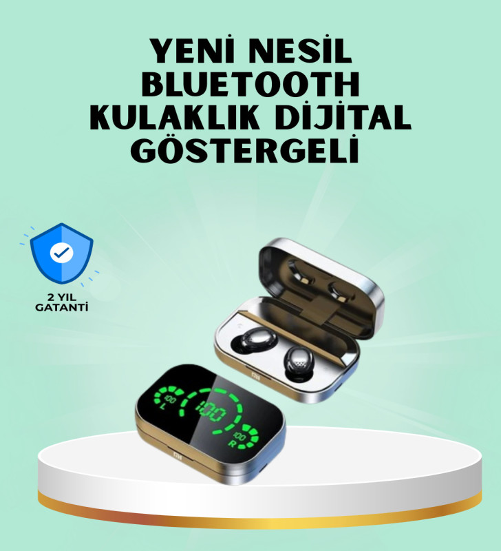 Metal Kasa Bluetooth Kulak İçi Kulaklık – Net Çağrı, Güçlü Bağlantı - Lisinya