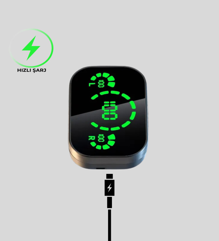 Metal Kasa Bluetooth Kulak İçi Kulaklık – Net Çağrı, Güçlü Bağlantı - Lisinya