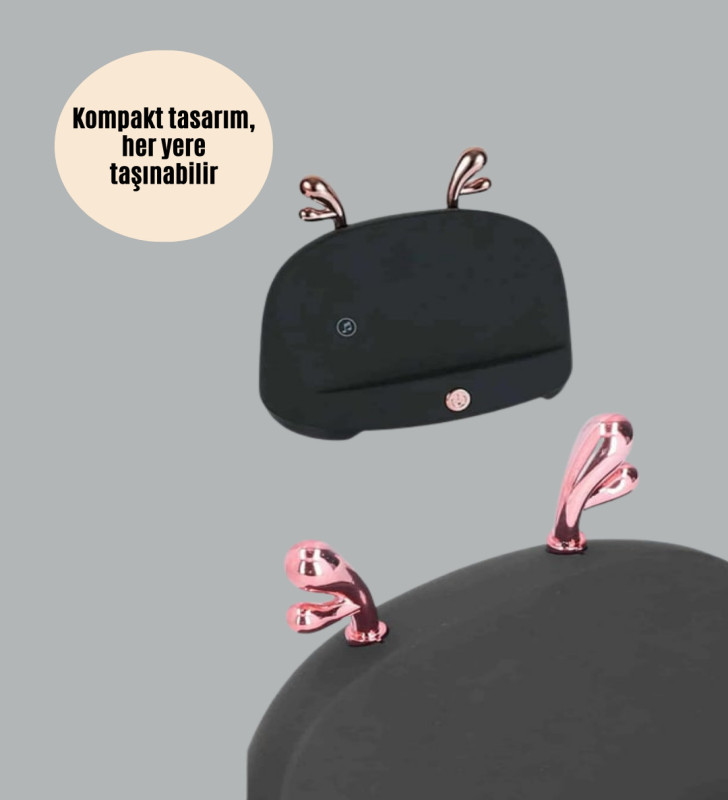 Kablosuz İndüksiyonlu Telefon Tutucu & Hoparlör – Net Ses, Kolay Kullanım - Lisinya