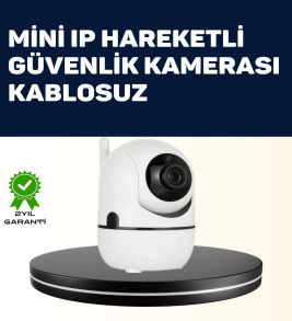 Yüksek Çözünürlüklü Hareket Takipli Kablosuz Güvenlik Kamerası – 1080P, Gece Görüşlü - Lisinya