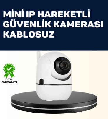 Yüksek Çözünürlüklü Hareket Takipli Kablosuz Güvenlik Kamerası – 1080P, Gece Görüşlü - Lisinya