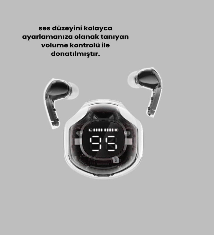 Kablosuz Bluetooth Kulaklık Hifi Ses Kalitesi ve Mikrofonlu - Lisinya
