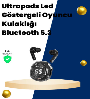 Bluetooth 5.3 Kablosuz Kulaklık 30mm Sürücü LED Ekranlı Mikrofonlu - Lisinya
