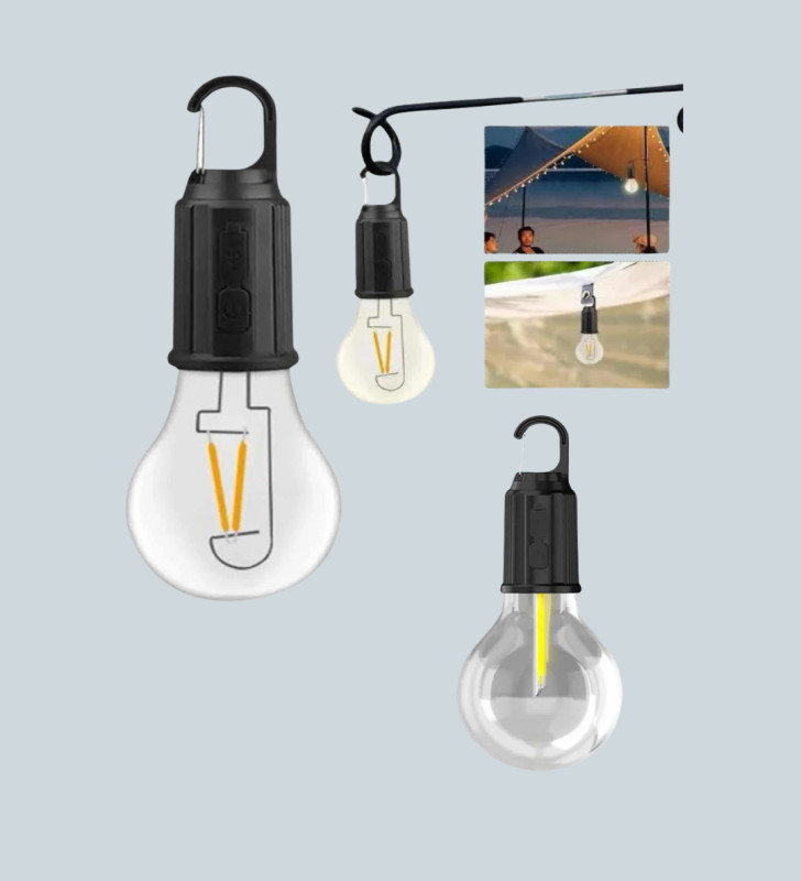 Taşınabilir Sıcak Işık Yayan Kamp Lambası - Lisinya