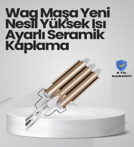 Bukle Saç Maşası – Kolay Kullanım, Sağlıklı Bukleler yüksek ısılı - Lisinya