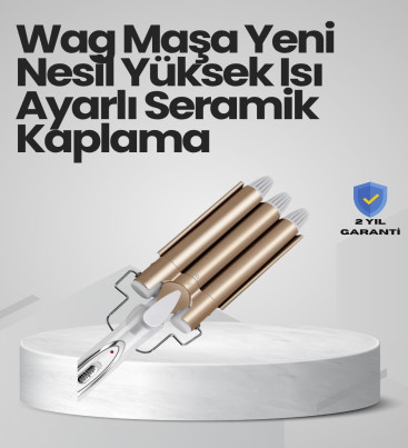 Bukle Saç Maşası – Kolay Kullanım, Sağlıklı Bukleler yüksek ısılı - Lisinya