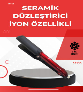 160°–220° Isı Ayarlı Saç Düzleştirici – Seyahat Tipi Hafif Model - Lisinya