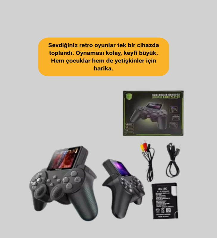 500 Oyun Tek Cihazda! Nostalji ve Eğlence Yanınızda - Lisinya