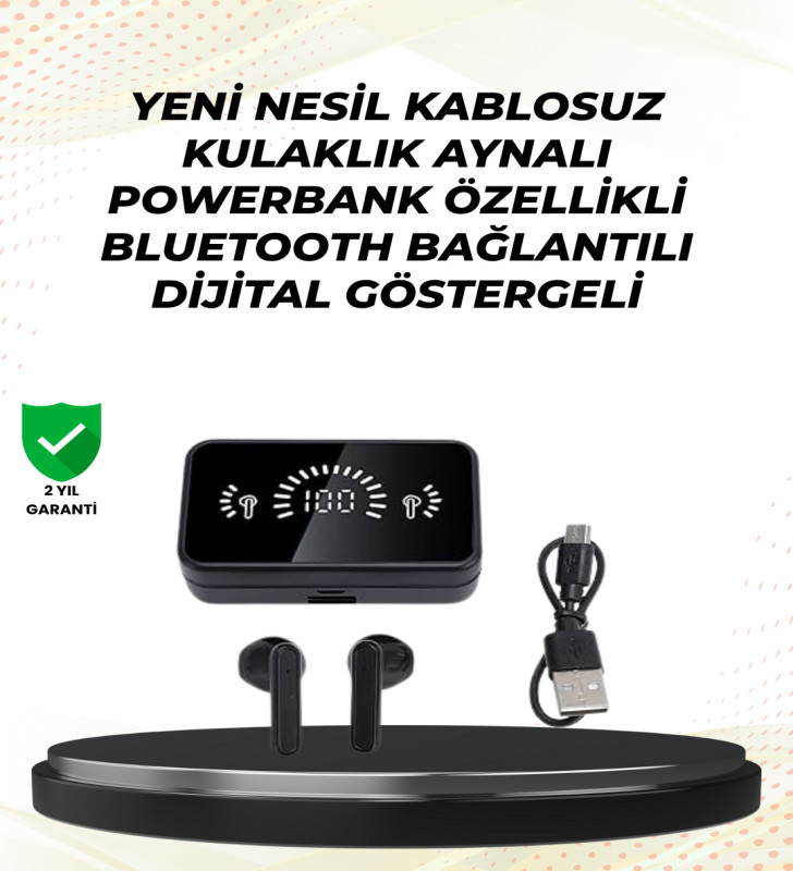 Bluetooth 5.1 Destekli bluetooth kulaklık – ANC ve Stereo Sesli - Lisinya