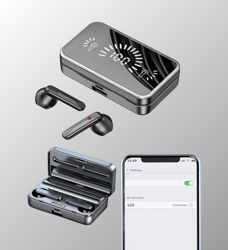 Bluetooth 5.1 Destekli bluetooth kulaklık – ANC ve Stereo Sesli - Lisinya