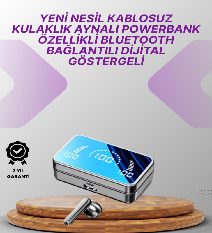 S20 Kablosuz Kulaklık – 360° Surround Stereo Ses Sistemi ile Derin Ses Deneyimi - Lisinya