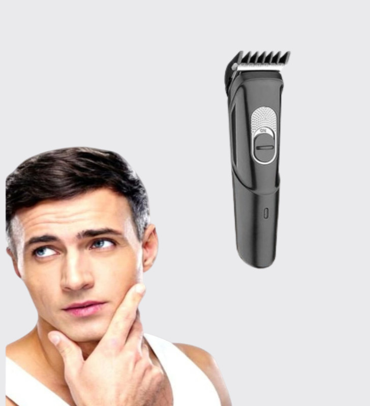 Taşınabilir Şarjlı Saç Sakal Tıraş Makinesi – 3 Taraklı, Sessiz ve Ergonomik - Lisinya