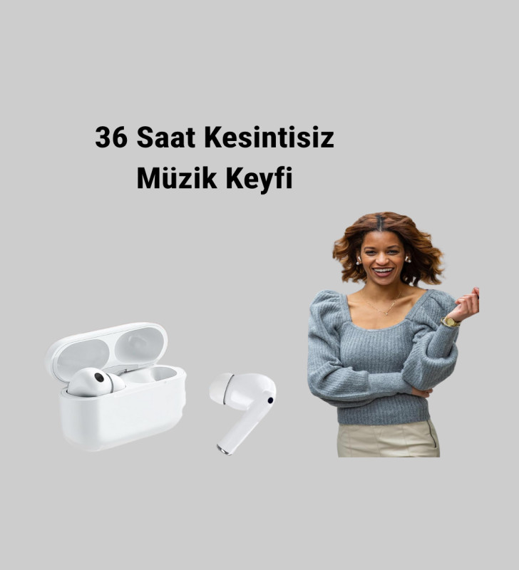 Gürültü Engelleme Özellikli Kablosuz Bluetooth Kulaklık – Type-C Hızlı Şarj - Lisinya
