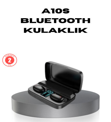 A10s TWS Bluetooth 5.0 Kulaklık – Powerbank’li Şarj Kutusu, Dokunmatik Kontrol, Gerçek Stereo - Lisinya