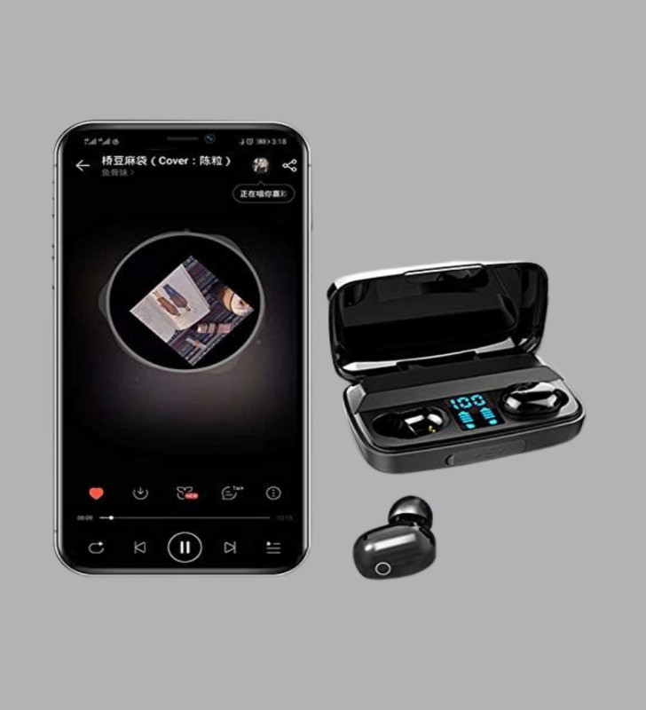 A10s TWS Bluetooth 5.0 Kulaklık – Powerbank’li Şarj Kutusu, Dokunmatik Kontrol, Gerçek Stereo - Lisinya