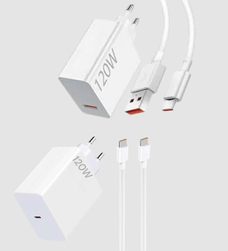 120W Type-C Hızlı Şarj Adaptörü – Akıllı Koruma ve Turbo Güç Desteği - Lisinya