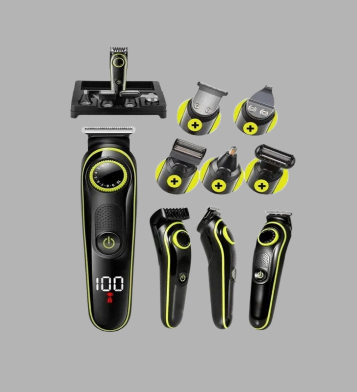 Erkek Bakım Seti – Kablosuz Şarjlı Tıraş Makinesi, Su Geçirmez ve Sessiz Motorlu - Lisinya