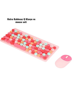 Bluetooth Klavye ve Mouse Seti - Lisinya