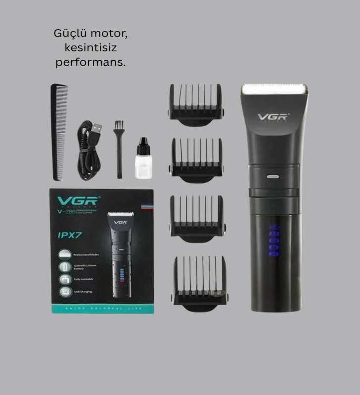 VGR V-286 Profesyonel Şarjlı Tıraş Makinesi - Lisinya