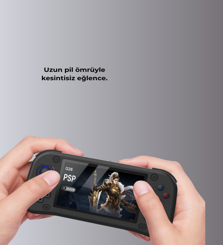 Taşınabilir El Tipi Oyun Konsolu Çoklu Emülatör Destekli 64GB - Lisinya