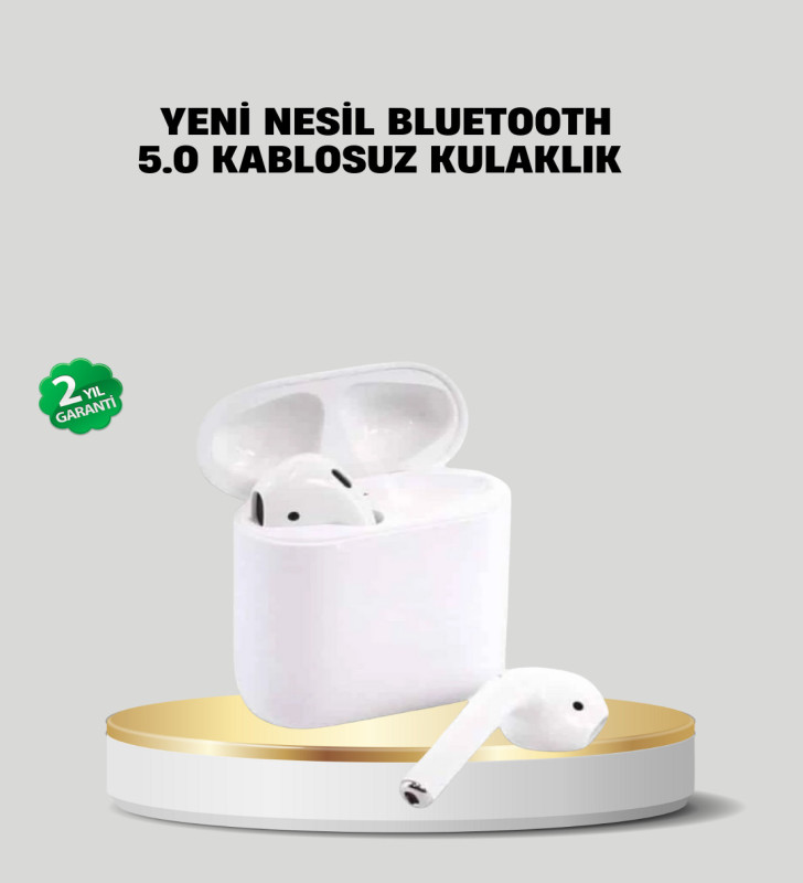 2. Nesil Bluetooth 5.0 Kablosuz Kulaklık Su Geçirmez HD Ses - Lisinya