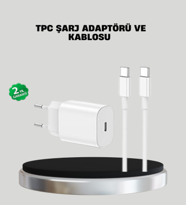 iOS Uyumlu 20W USB-C Hızlı Şarj Cihazı Telefon ve Tablet İçin - Lisinya