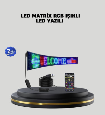 RGB LED Panel Renkli Işık Efektli Dekoratif Aydınlatma - Lisinya