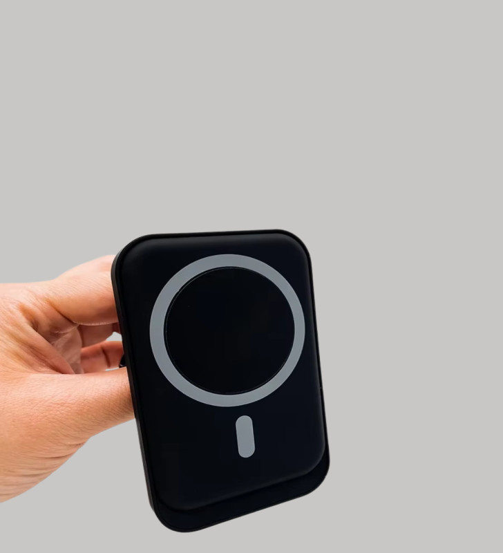 360° Döner Başlıklı MagSafe Araç Telefon Tutucu 15W Güvenli Kablosuz Şarj - Lisinya