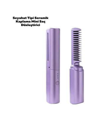 Şarjlı Saç Düzleştirici Tarak - Lisinya