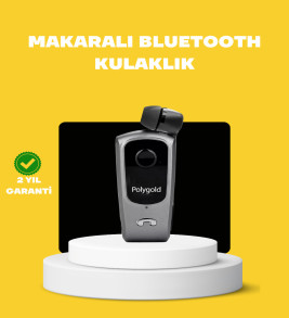 Geri Çekilebilir Kablolu Bluetooth İş Kulaklığı - Lisinya